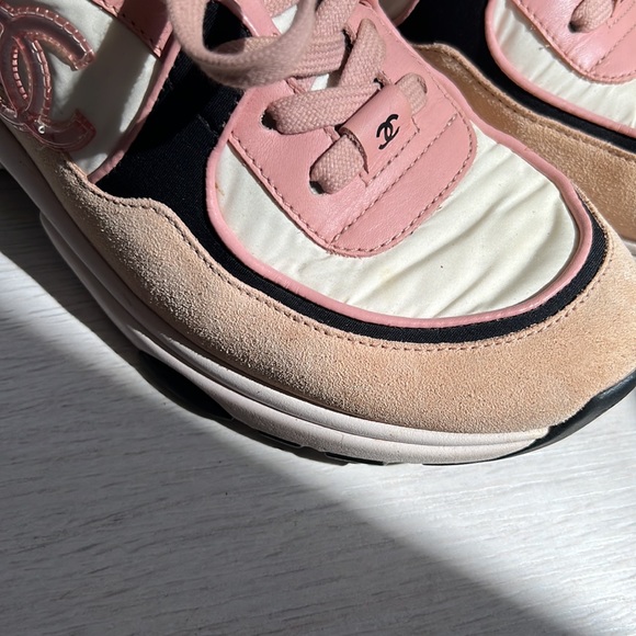 Pink Chanel Trainers - Picture 8 of 9